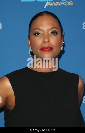 Beverly Hills, Ca. 3rd Feb, 2018. Aisha Tyler at the 70th Annual DGA Awards at The Beverly Hilton Hotel in Beverly Hills, California on February 3, 2018. Credit: Faye Sadou/Media Punch/Alamy Live News Stock Photo