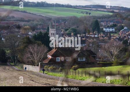 Amersham Old Town, Chiltern Valley, Buckinghamshire, England, U.K. Stock Photo