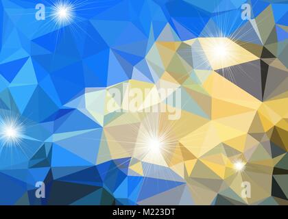 Abstract polygonal background Stock Vector