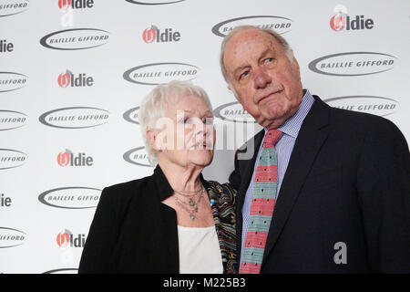 Dame Judy Dench & Geoffrey Palmer at The Oldie of the Year Awards 2018 Stock Photo