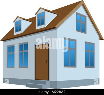 Vector building icon Stock Vector