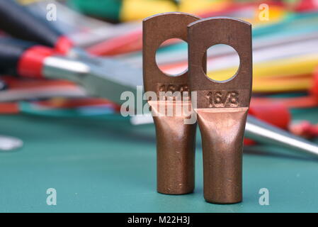 Component to used in electrical installations Stock Photo