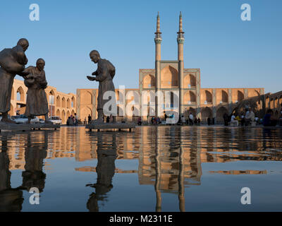 The Amir Chakhmaq Complex in Yazd, Yazd Province, Iran Stock Photo