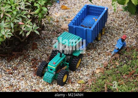 TractoBrick», un tracteur en briques Lego au livre des records