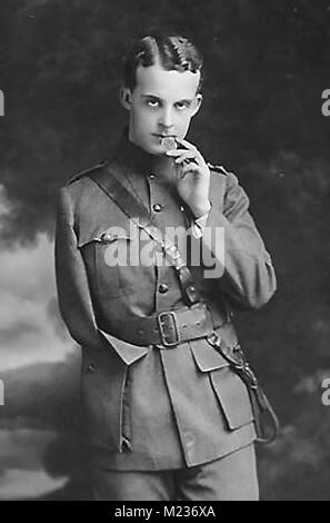 First World War (1914-1918)  aka The Great War or World War One - Trench Warfare - Vivian Gilbert, Actor and author who served in the Jerusalem campaign Stock Photo