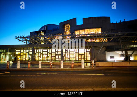 Edinburgh capital city of Scotland,  Scottish Parliament Located in the Holyrood area Stock Photo