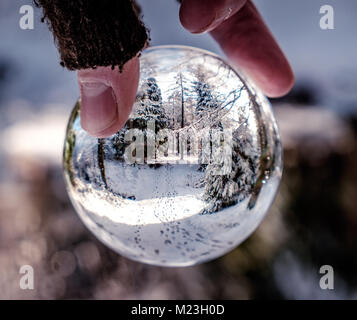 Snow Globe Stock Photo