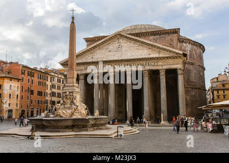 The Pantheon in Rome, Italy Stock Photo