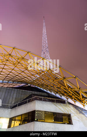 The Arts centre spire in Melbourne, Australia Stock Photo