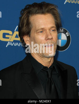 Beverly Hills, CA, USA. . 03 February 2018 - Los Angeles, California - Kevin Bacon. 70th Annual DGA Awards Arrivals held at the Beverly Hilton Hotel in Beverly Hills. Photo Credit: AdMedia Credit: AdMedia/ZUMA Wire/Alamy Live News Stock Photo