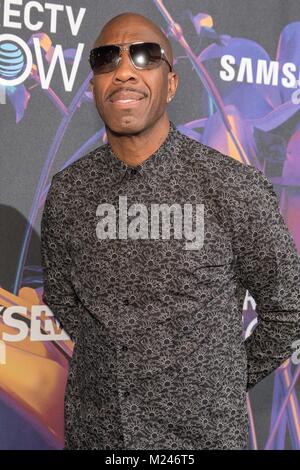 Minneapolis, Minnesota, USA. 3rd Feb, 2018. Actor JB SMOOVE poses backstage during the DIRECTV NOW Super Saturday Night at The Armory in Minneapolis, Minnesota Credit: Daniel DeSlover/ZUMA Wire/Alamy Live News Stock Photo