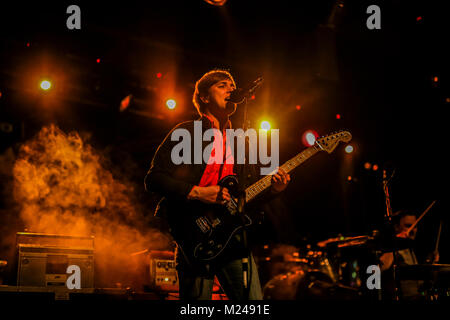 Bologna, Italy. 4th February, 2018. Nothing but thieves at Zona Roveri, Bologna. Open act The Excerts and Airways. Credit: LUIGI rizzo/Alamy Live News Stock Photo