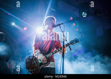 Bologna, Italy. 4th February, 2018. Nothing but thieves at Zona Roveri, Bologna. Open act The Excerts and Airways. Credit: LUIGI rizzo/Alamy Live News Stock Photo