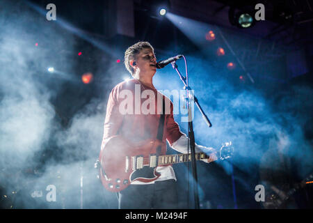 Bologna, Italy. 4th February, 2018. Nothing but thieves at Zona Roveri, Bologna. Open act The Excerts and Airways. Credit: LUIGI rizzo/Alamy Live News Stock Photo