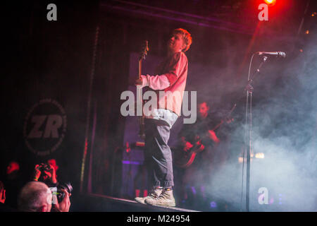 Bologna, Italy. 4th February, 2018. Nothing but thieves at Zona Roveri, Bologna. Open act The Excerts and Airways. Credit: LUIGI rizzo/Alamy Live News Stock Photo