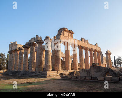 5th Century Zeus Temple, Cyrene Stock Photo