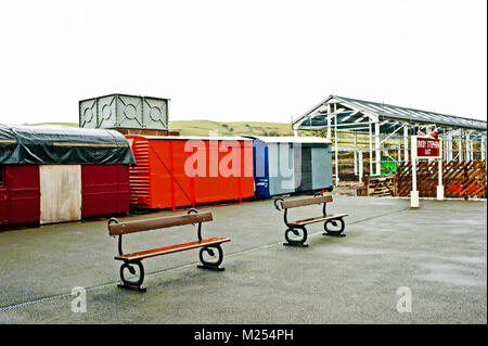 Kikby Stephen East Station, Stainmore Railway, Kirkby Stephen, Cumbria Stock Photo