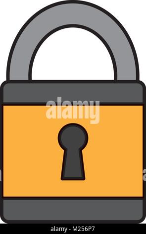 security informacion data protection safety icon symbol Stock Vector