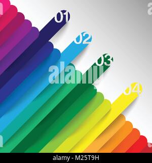 Minimal infographics. Vector Stock Vector