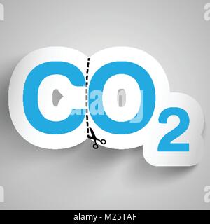 Vector illustration about the air pollution Stock Vector