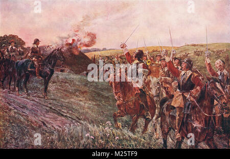 After the Battle of Naseby, 14 June 1645 Stock Photo