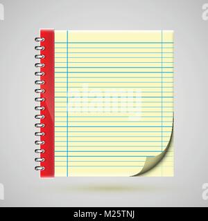 Vector notebook Stock Vector