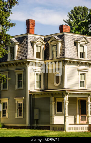 Mansard Roof 245 Salmon Brook St. Granby, Connecticut, USA Stock Photo ...