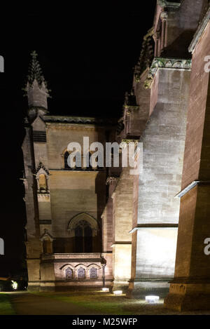 Arundel Cathedral at night Stock Photo