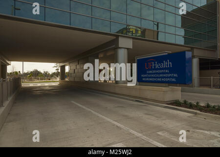 Shands UFHealth Cancer Hospital Gainesville, Florida USA Stock Photo