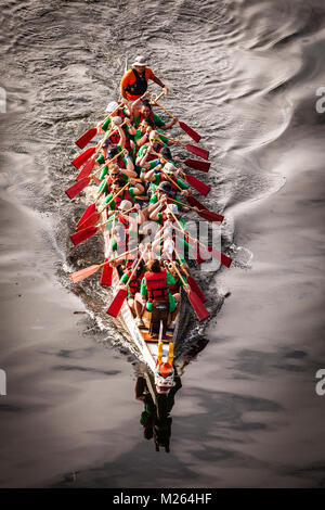 16th Annual Dragon Boat & Asian Festival Mortensen Riverfront Plaza   Hartford, Connecticut, USA Stock Photo
