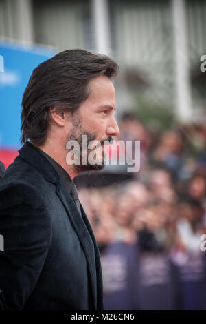 Actor Keanu Reeves attends the Knock Knock Premiere during the 41st Deauville American Film Festival, on September5, 2015 in Deauville, France Stock Photo