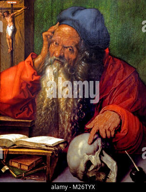 St Jerome 1521 Albrecht Dürer 1471 - 1528 German Germany Stock Photo