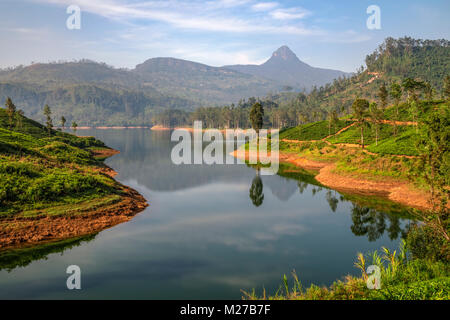 Adam's Peak, Maskeliya, Ratnapura, Sri Lanka, Asia Stock Photo