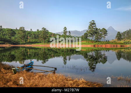 Adam's Peak, Maskeliya, Ratnapura, Sri Lanka, Asia Stock Photo