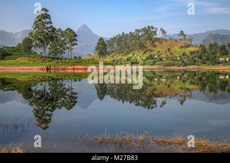 Adam's Peak, Maskeliya, Ratnapura, Sri Lanka, Asia Stock Photo