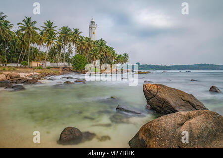 Dondra Head Lighthouse, Dondra, Sri Lanka, Asia Stock Photo