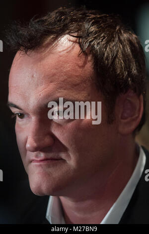 Quentin Tarantino attends THE NEW YORK FRIARS CLUB ROAST OF QUENTIN TARANTINO at Friars Club on December 1, 2010 in New York City. Stock Photo