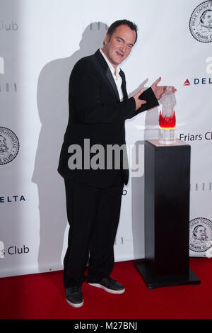 Quentin Tarantino attends THE NEW YORK FRIARS CLUB ROAST OF QUENTIN TARANTINO at Friars Club on December 1, 2010 in New York City. Stock Photo