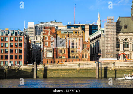 Carmelite House, 50 Victoria Embankment, London, United Kingdom Stock ...