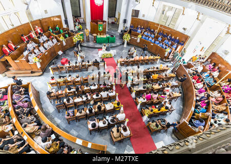 Traditional  wedding in Jakarta Indonesia Stock Photo