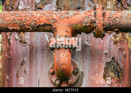 Rusty pipes Stock Photo