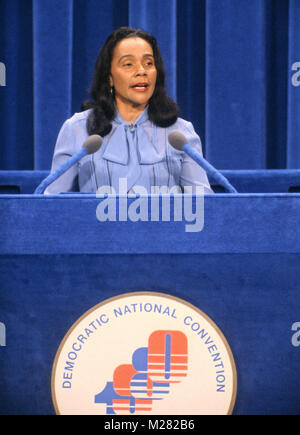 Coretta Scott King, wife of slain civil rights leader Reverend Dr ...