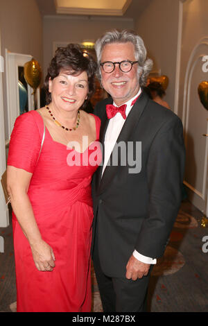 Christa Goetsch mit Ehemann Karlheinz, Premiere von 