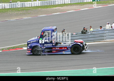 Renntrucks beim Truck-Grand-Prix auf dem Nürburgring am 13.07.2008 Stock Photo