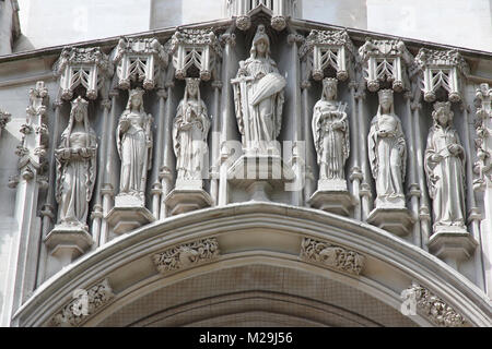 London, United Kingdom - Middlesex Guildhall, home of the Supreme Court of the United Kingdom. Stock Photo