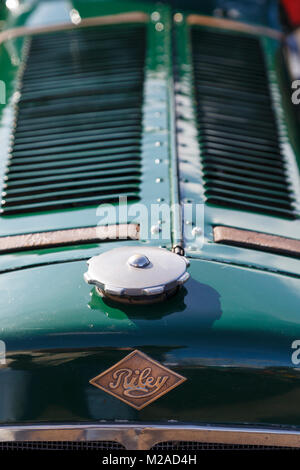 vintage riley radiator Stock Photo - Alamy
