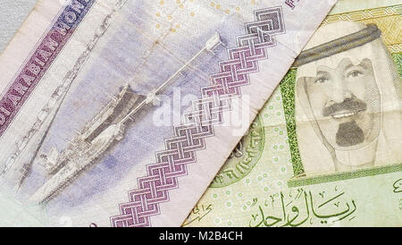 Flat Set of Saudi Arabian Banknotes, collage Stock Photo - Alamy