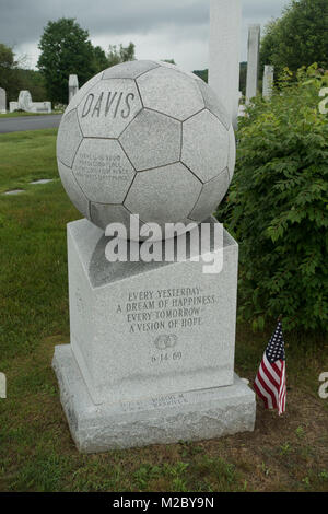 Hope Cemetery Barre VT Stock Photo