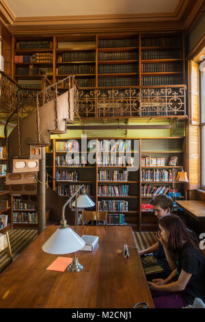 St Johnsbury Athenaeum central library VT Stock Photo