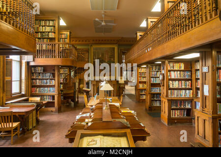 St Johnsbury Athenaeum central library VT Stock Photo